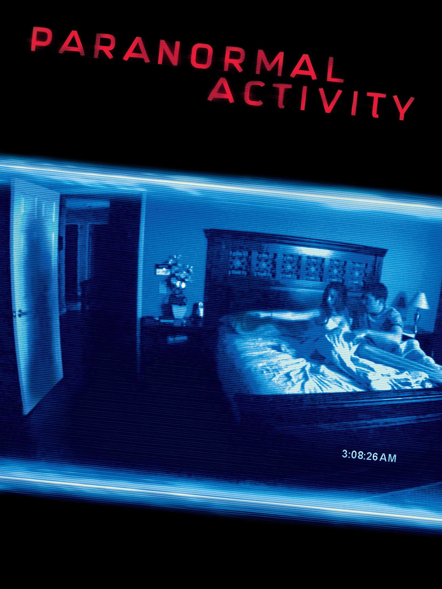 movie poster for Paranormal Activities